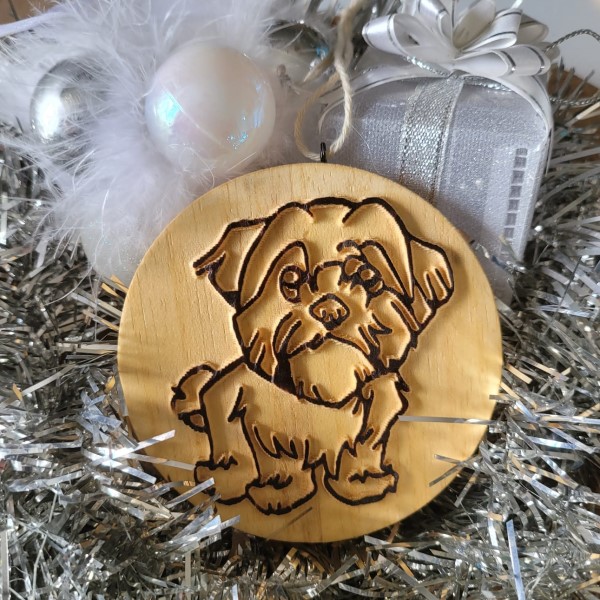 lhassa apso décoration de noel