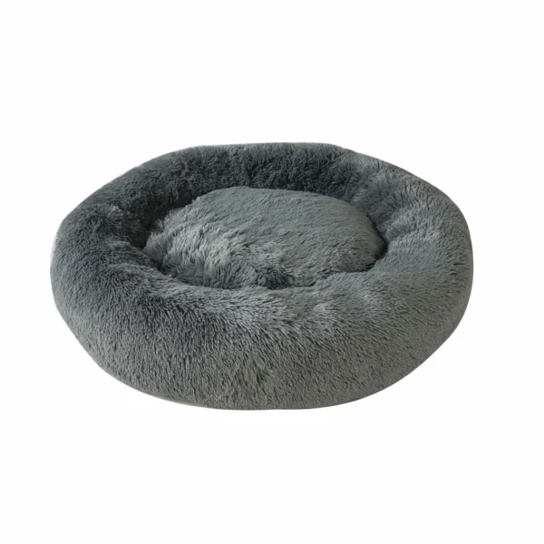 corbeille pour chien gris