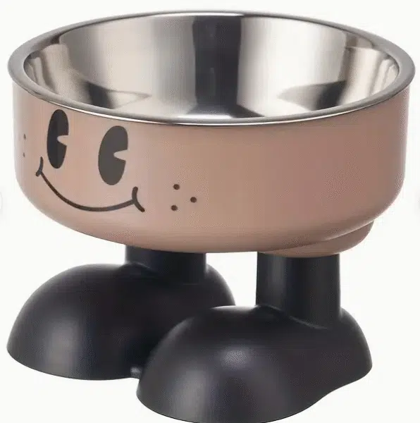 Bol pour chien avec motif souriant