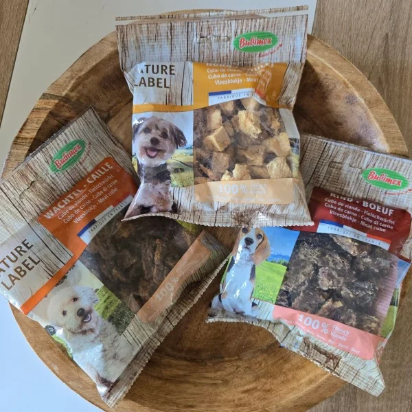 morceaux de viande pour chien