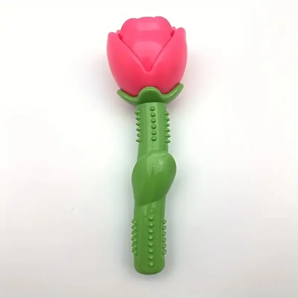 jouet à mâcher pour chien en forme de rose