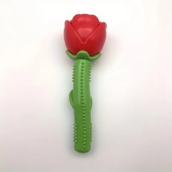 jouet à mâcher pour chien en forme de rose