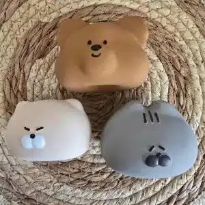 Jouets en caoutchouc (lot de 3)