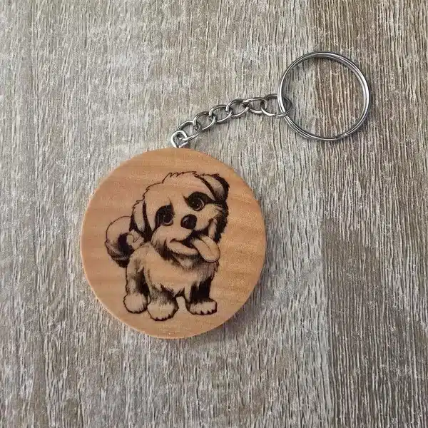 porte clés Lhassa Apso Les Lhassa de Luminia