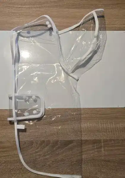Imperméable transparent pour chiens