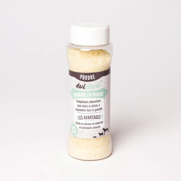 fromage en poudre pour chien