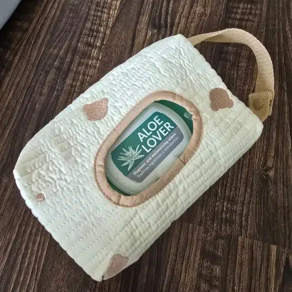 Sac à lingettes Khaki Bear