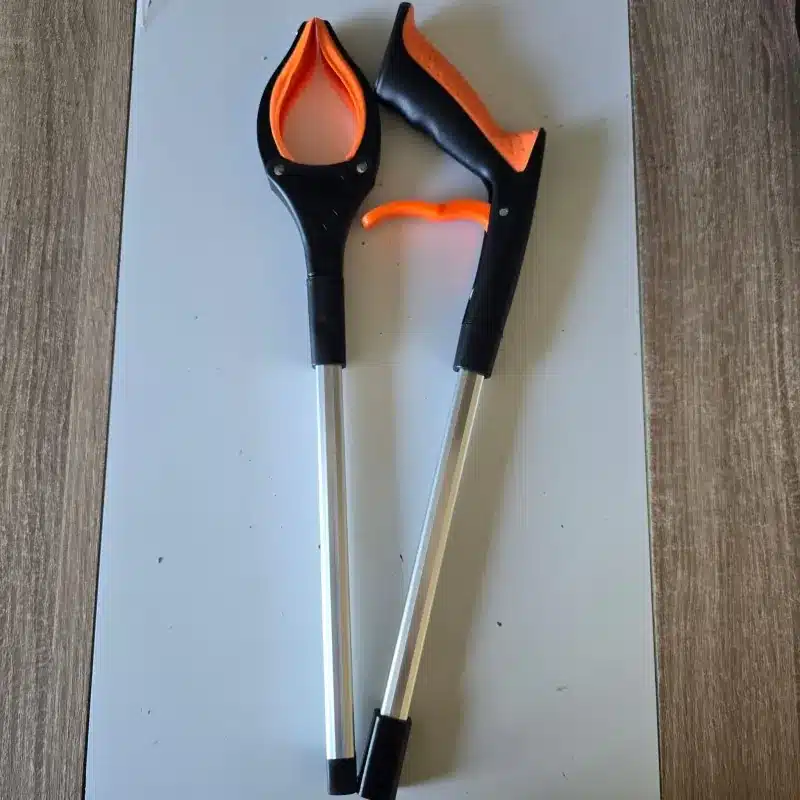 Pince de préhension pliable orange