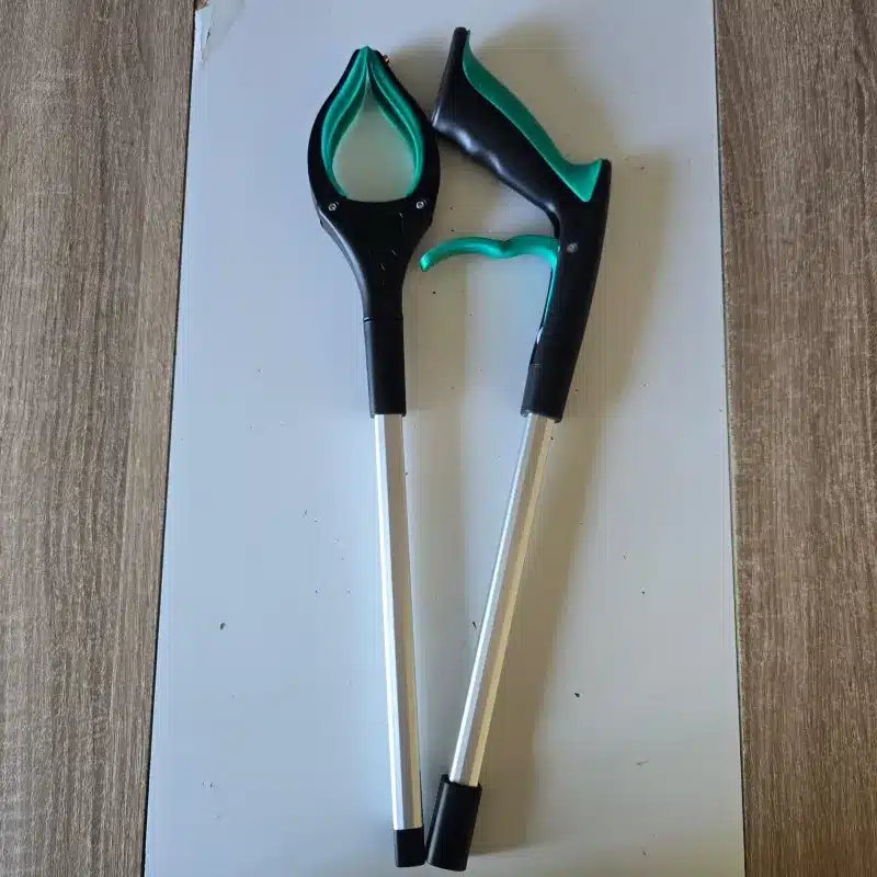 Pince de préhension pliable vert